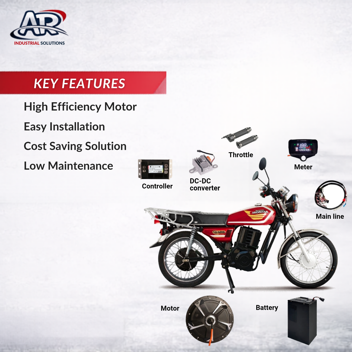 Electric Motorcycle Conversion Kit