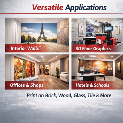 3D UV Wall & Floor Printing Machine