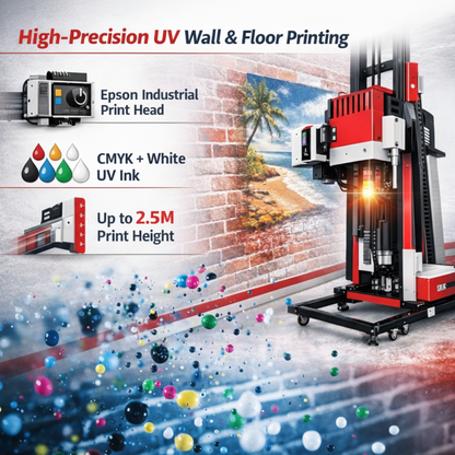 3D UV Wall & Floor Printing Machine