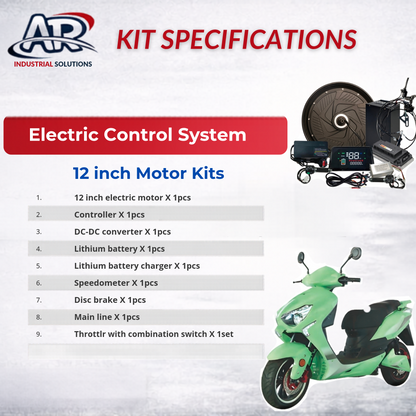 Electric Motorcycle Conversion Kit